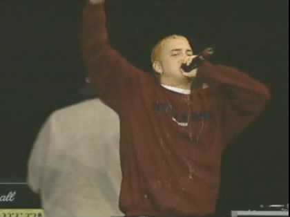 Eminem - Role Model & My Name Is Live OKEJ Festival Stockholm 1999